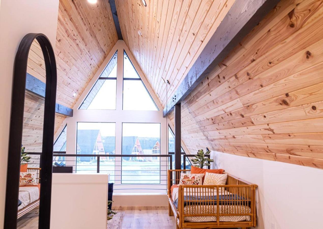 Gruene Daze Chalet - Stylish Aframe - Escape The Ordinary New Braunfels Esterno foto