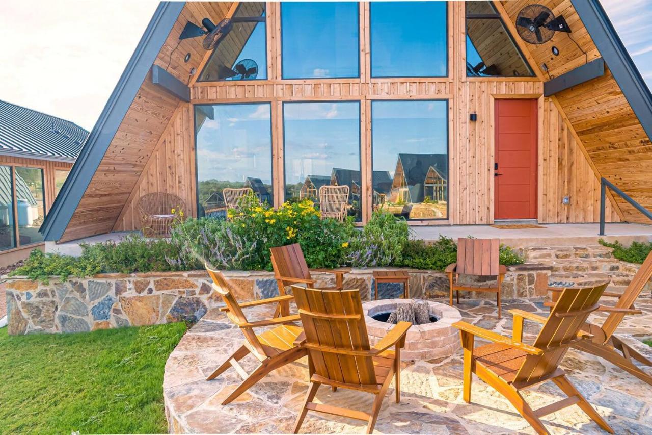 Gruene Daze Chalet - Stylish Aframe - Escape The Ordinary New Braunfels Esterno foto