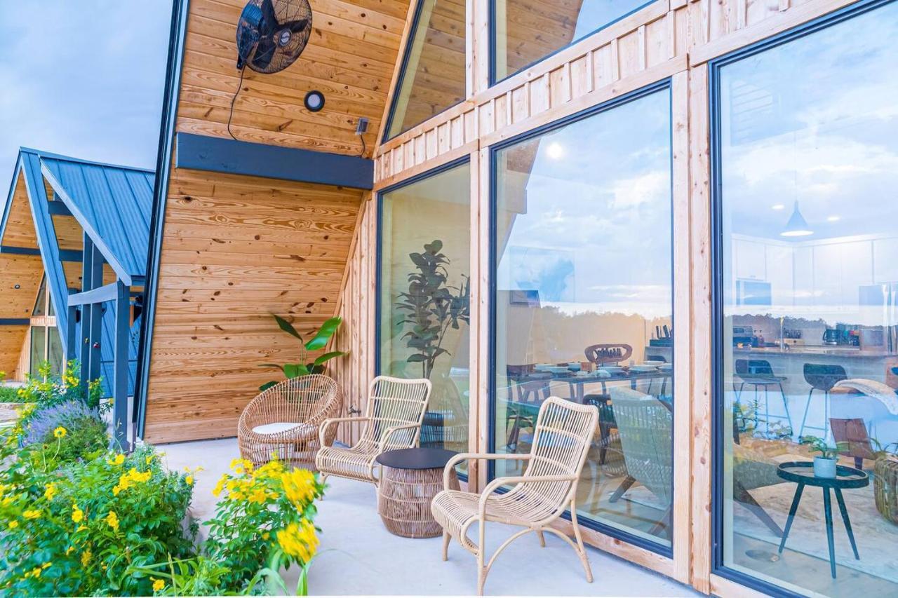 Gruene Daze Chalet - Stylish Aframe - Escape The Ordinary New Braunfels Esterno foto
