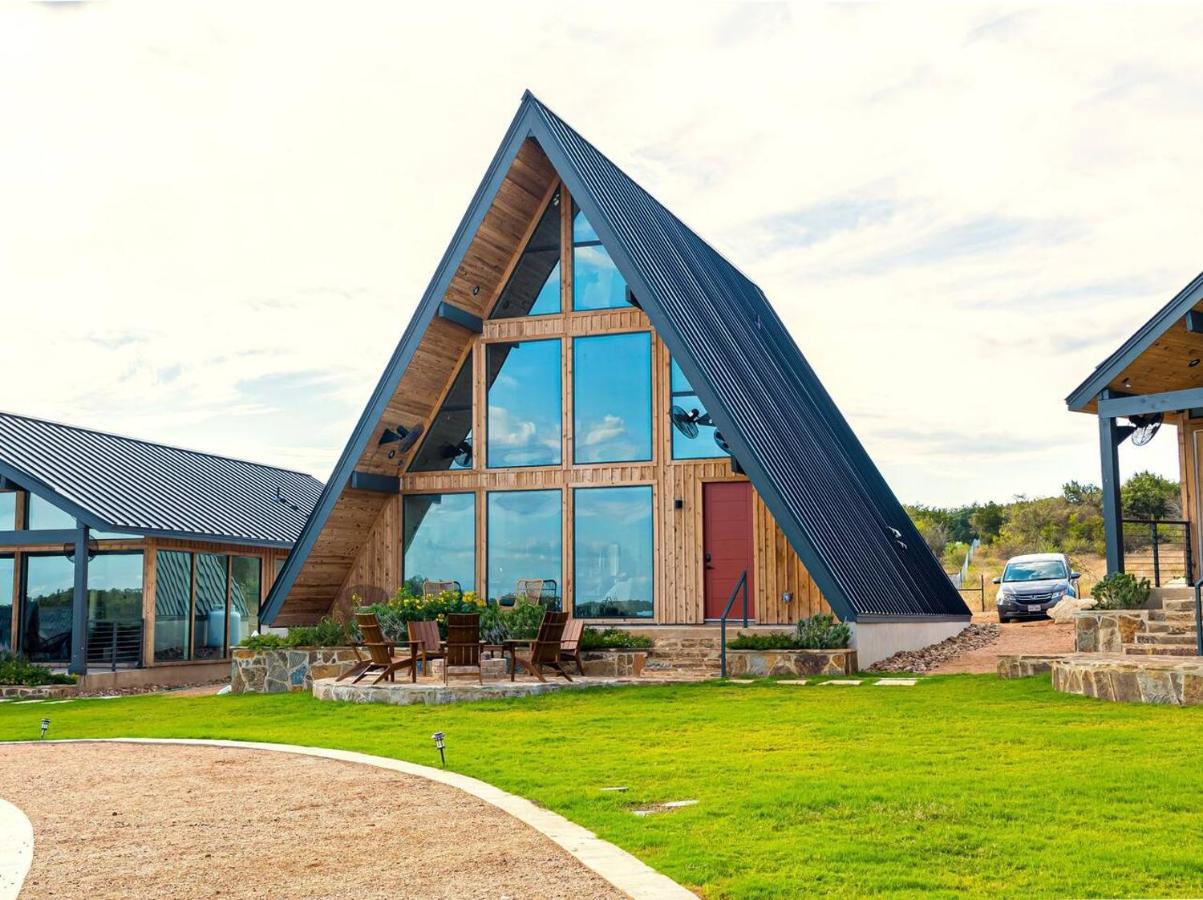 Gruene Daze Chalet - Stylish Aframe - Escape The Ordinary New Braunfels Esterno foto