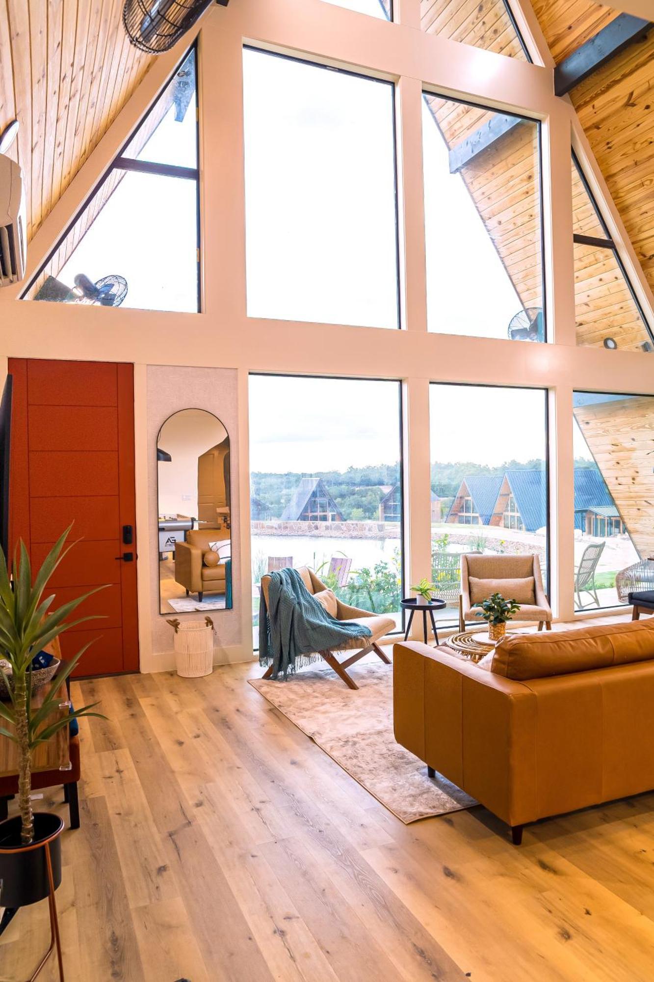 Gruene Daze Chalet - Stylish Aframe - Escape The Ordinary New Braunfels Esterno foto